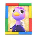 Animal Crossing Queenie's Photo|Colorful Image