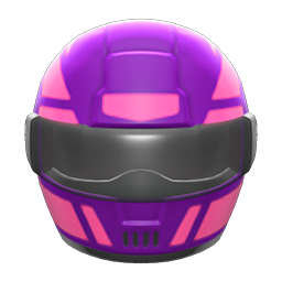 Racing Helmet Purple
