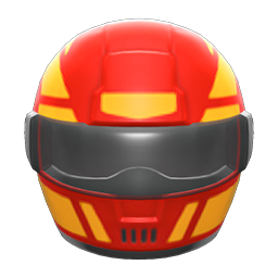 Racing Helmet Red