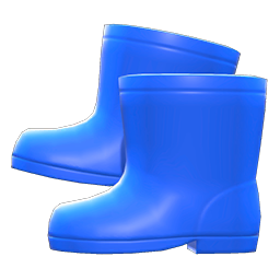 Rain Boots Blue