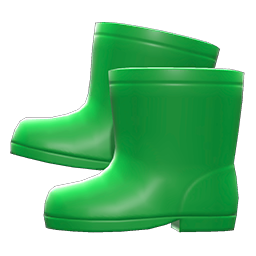 Rain Boots Green
