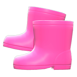 Rain Boots Pink
