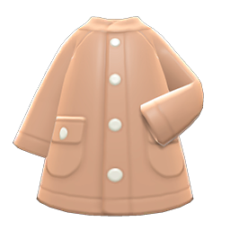 Animal Crossing Raincoat|Beige Image