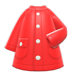 Raincoat Red