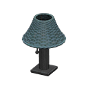 Rattan Table Lamp Gray