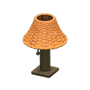 Rattan Table Lamp Reddish brown