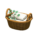 Rattan Towel Basket