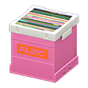 Record Box Pink / Logo