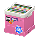Record Box Pink / Various