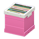 Record Box Pink