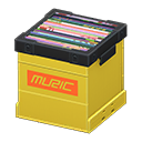 Record Box Yellow / Logo