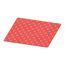 Red Dotted Rug