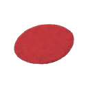  Red Medium Round Mat