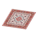 Animal Crossing Red Persian Rug Image