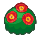 Animal Crossing Red-camellia Bush Image