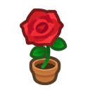 Animal Crossing Red-rose Plant Image