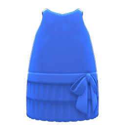 Animal Crossing Retro Sleeveless Dress|Blue Image