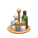 Animal Crossing Revolving Spice Rack|Brown Image