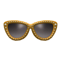 Animal Crossing Rhinestone Shades|Ochre Image