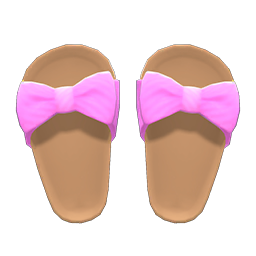 Ribbon Sandals Pink