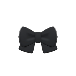 Animal Crossing Ribbon|Black Image