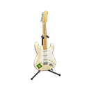 Rock Guitar Chic white / Emblem logo