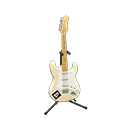 Rock Guitar Chic white / Familiar logo