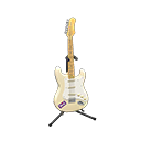 Rock Guitar Chic white / Rock logo