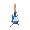 Rock Guitar Cool blue / Cute logo