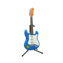 Rock Guitar Cool blue / Emblem logo