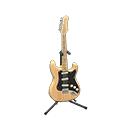 Rock Guitar Natural wood