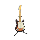 Rock Guitar Sunburst / Chic logo