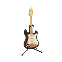 Rock Guitar Sunburst / Familiar logo