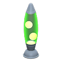 Rocket Lamp Green