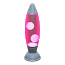 Rocket Lamp Pink