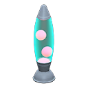 Rocket Lamp Turquoise