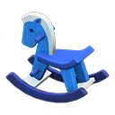 Animal Crossing Rocking Horse|Blue Image