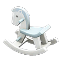 Rocking Horse White