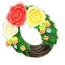 Animal Crossing Rose Wreath Image