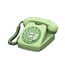 Rotary Phone Green