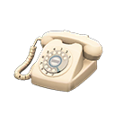 Rotary Phone White