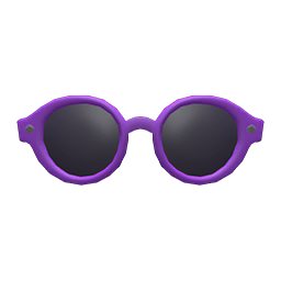 Round Shades Purple