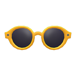 Round Shades Yellow