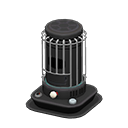 Animal Crossing Round Space Heater|Black Image
