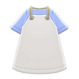 Rubber Apron White