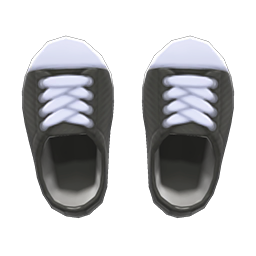 Animal Crossing Rubber-toe Sneakers|Black Image