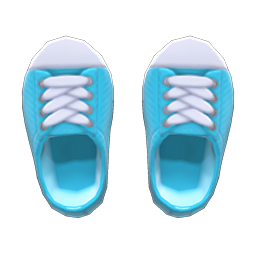 Rubber-toe Sneakers Light blue