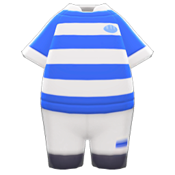 Rugby Uniform Blue & white