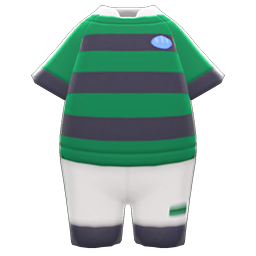 Rugby Uniform Green & black