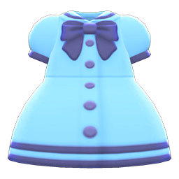 Animal Crossing Sailor-collar Dress|Blue Image